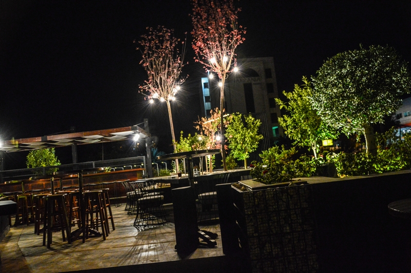 Kitchen Yard on Saturday Night